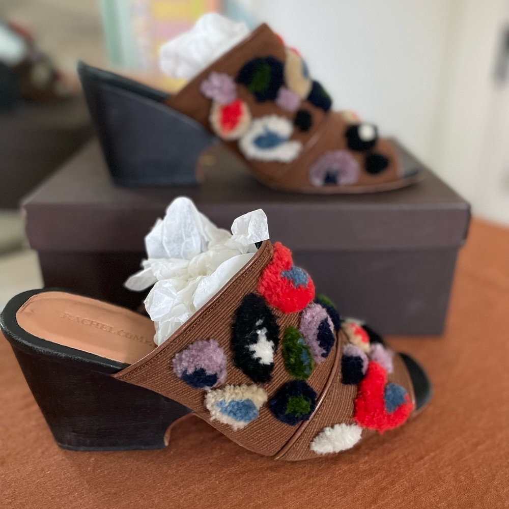 Rachel Comey Dahl Embroidered Mule